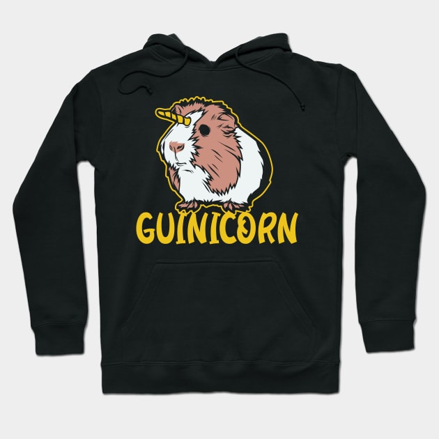 Guinea Pig Unicorn Tee cute rodent furry wheek Hoodie by biNutz